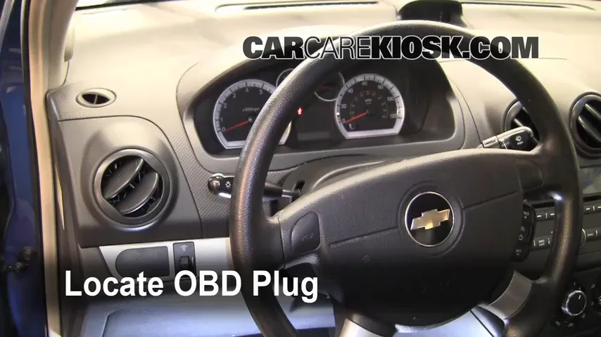 2009 Chevrolet Aveo LS 1.6L 4 Cyl. Compruebe la luz del motor Diagnosticar